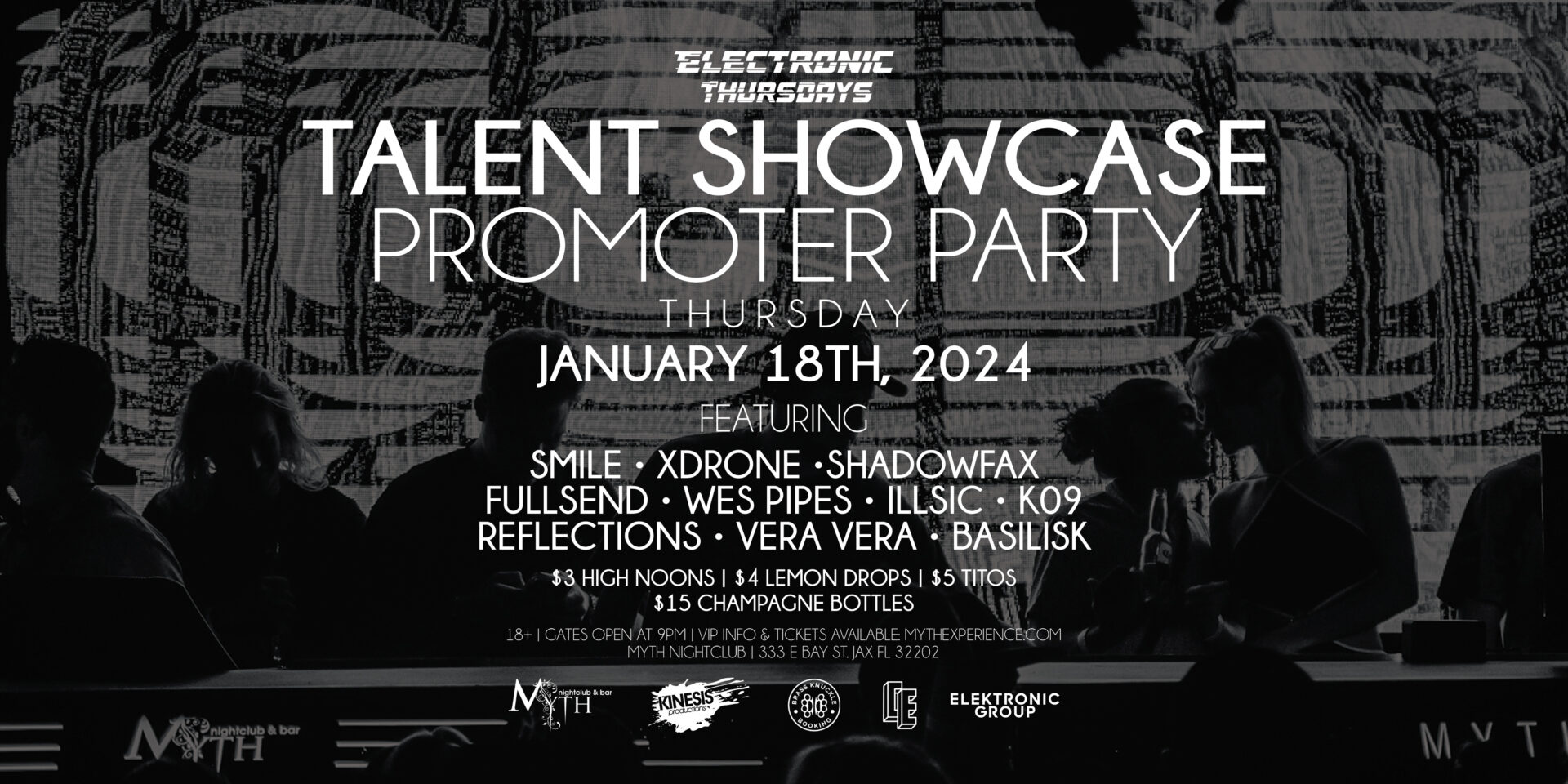 Electronic Thursdays Presents: Talent Showcase | 1.18.24