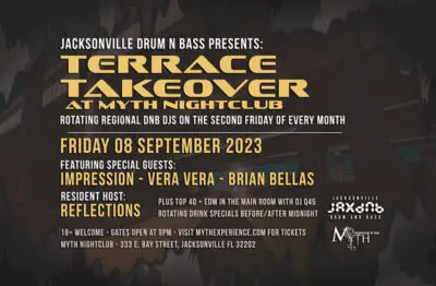 Terrace Takeover at Myth Nightclub