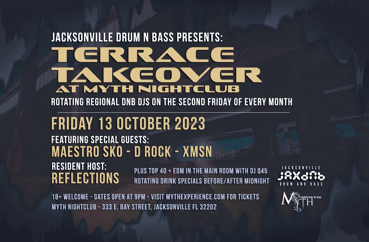 Terrace Takeover at Myth Nightclub feat. D Rock, Maestro Sko, XMSN