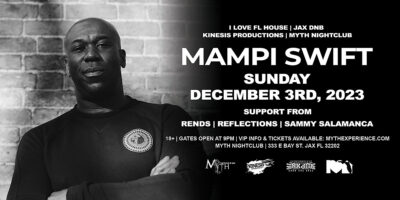 Mampi Swift at Myth Nightclub Sunday 03 December 2023