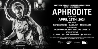Aphrodit at Myth Nightclub on Sunday 28 April 2024