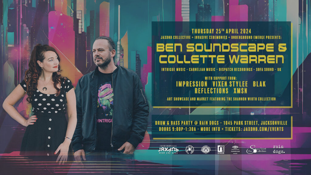 Ben Soundscape & Collette Warren at Rain Dogs 25 April 2024