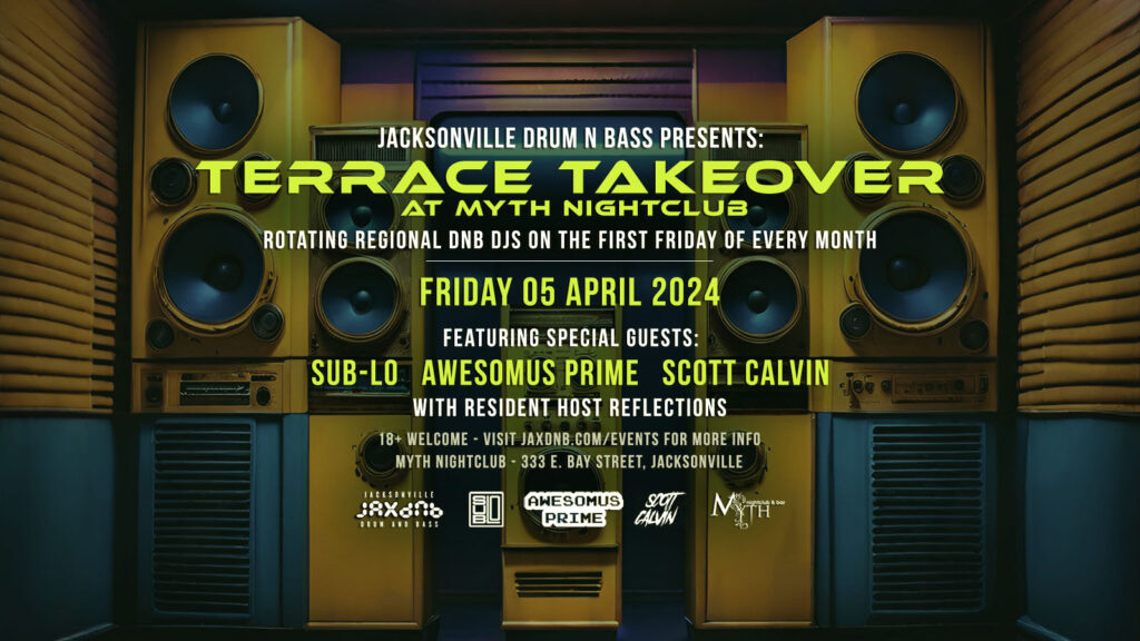 Terrace Takeover 01 March featuring Sub-Lo. Awesomus Prime, Scott Calvin