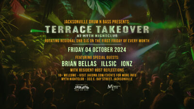 JaxDnB Terrace Takeover at Myth Friday 04 Oct 2024