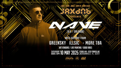 JaxDnB presents Nave on 10 May 2025 at Studio 444