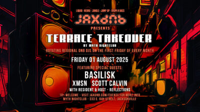 JaxDnB Terrace Takeover at Myth Friday 01 August 2025