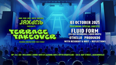 JaxDnB Terrace Takeover at Myth Friday 03 October 2025